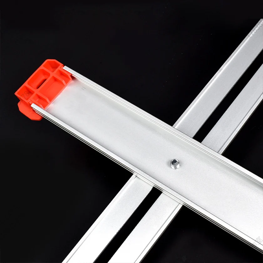 Règle d'Angle Multifonctionnelle en T, Équerre de Maçon/Menuisier Réglable (0-90°), Rallonge Aluminium - Photo