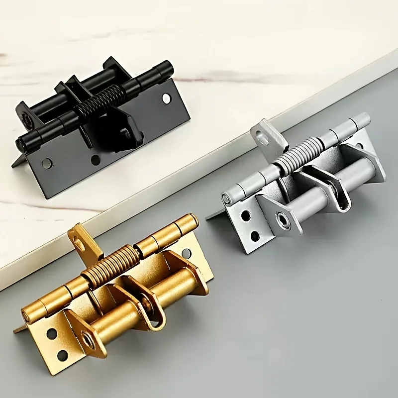 Charnière à Ressort Auto-Bloquante 90° en Acier