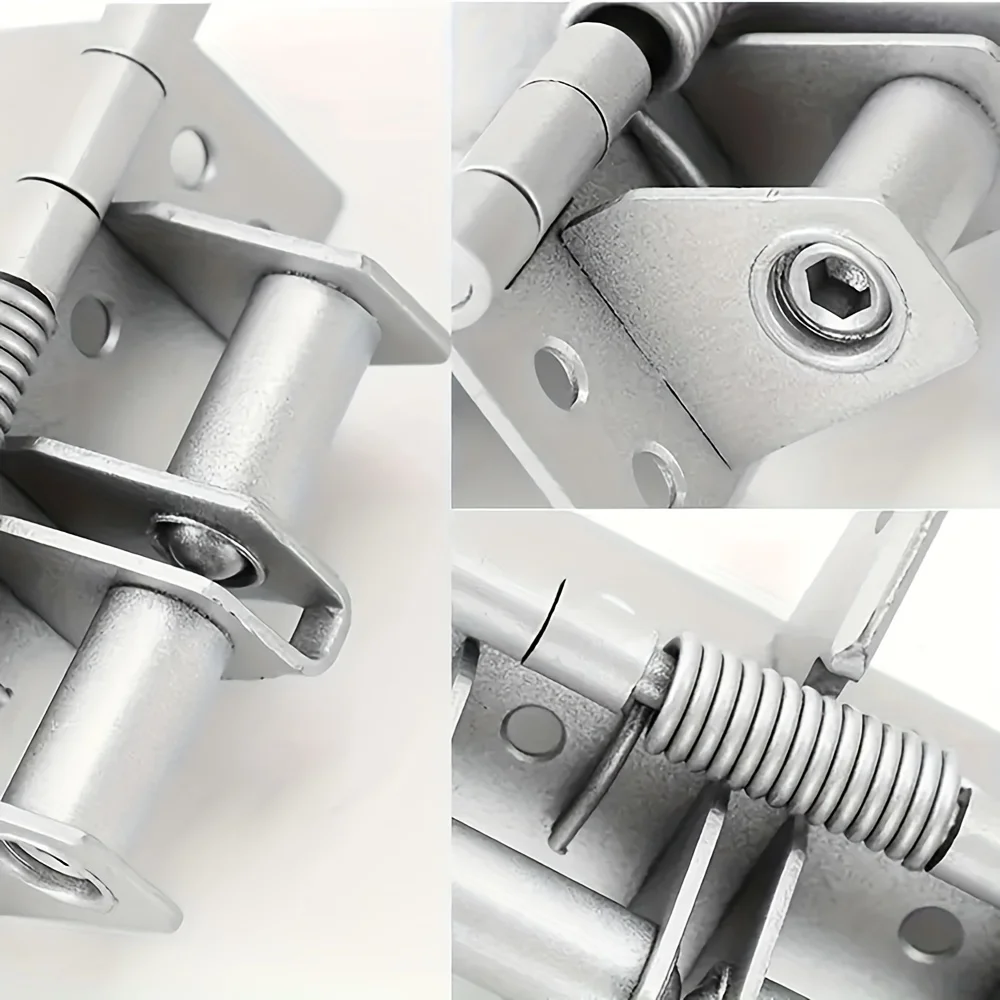 Charnière à Ressort Auto-Bloquante 90° en Acier - Photo