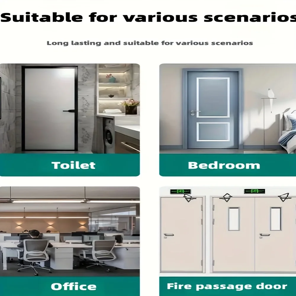 Charnière à Ressort Auto-Bloquante 90° en Acier - Photo