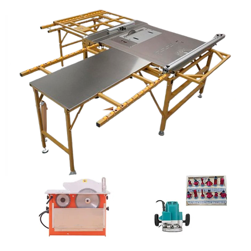 Scie à Panneaux Coulissante ZDS 680 : Modèle Multifonction Zéro Poussière